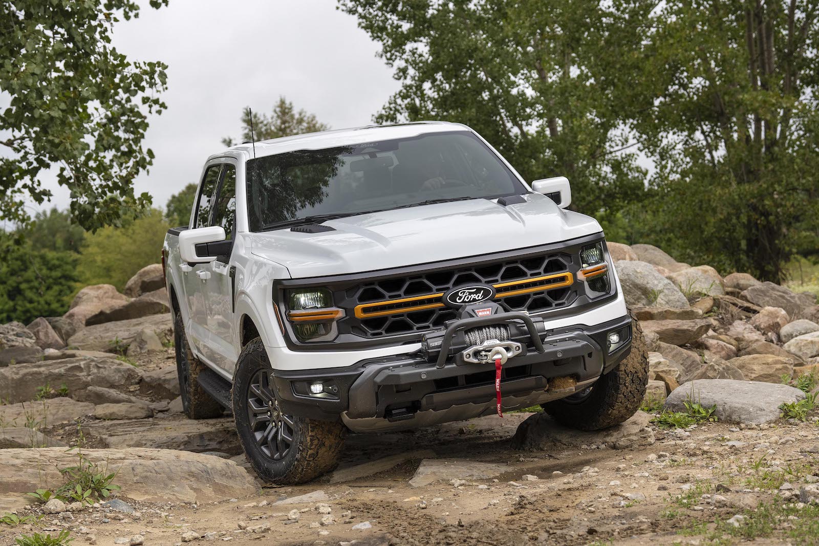 2024 Ford F-150 Tremor nose rock crawling REL