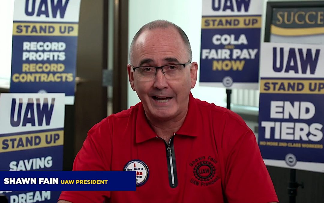 UAW Preparing “Stand Up” Strikes as Talks with Detroit Three Near Deadline