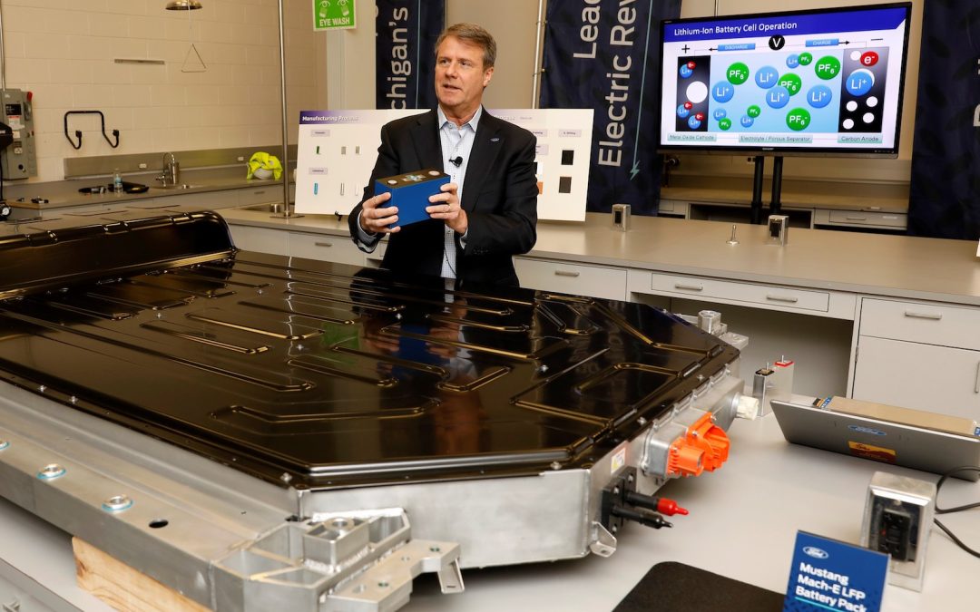 Ford Slashing Investment, Hiring Plans for Michigan EV Battery Plant