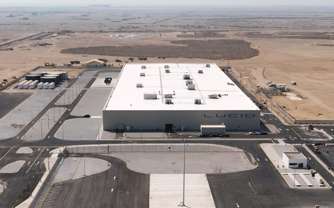 EV Maker Lucid Opens Saudi Arabia’s First Auto Assembly Plant