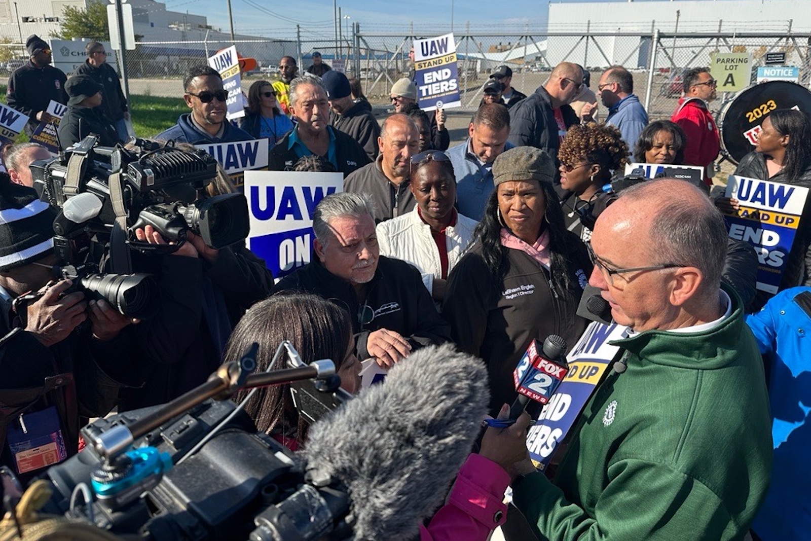 Fain holds media court at SHAP