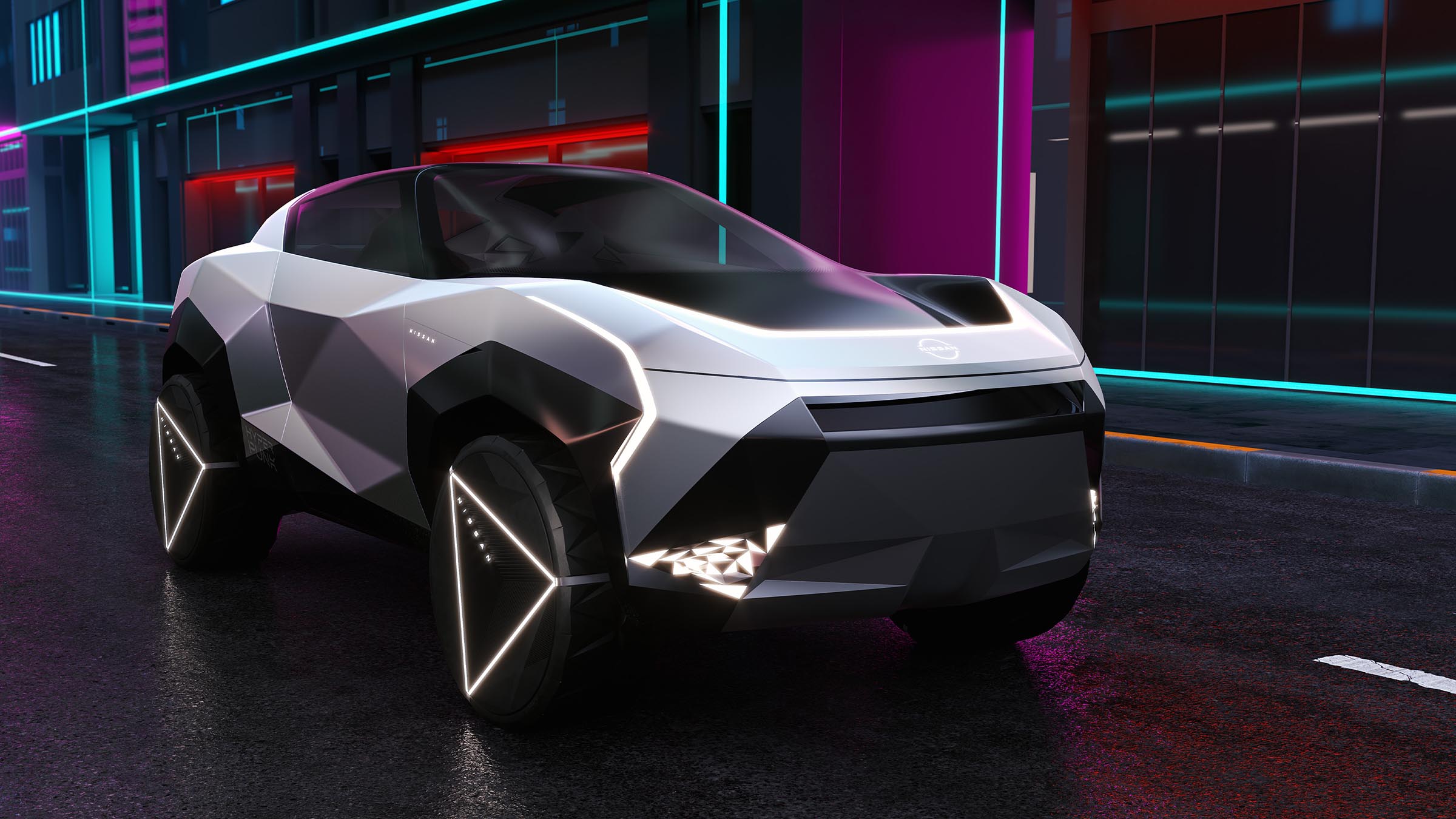 Nissan Hyper Punk Car Concept - front 3-4