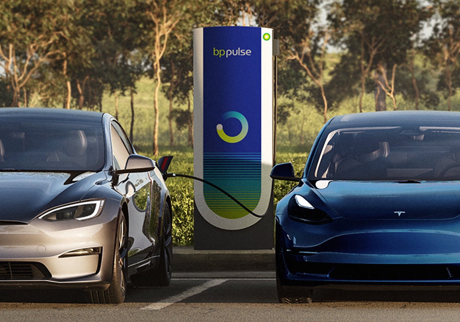 bp pulse charging unit Tesla