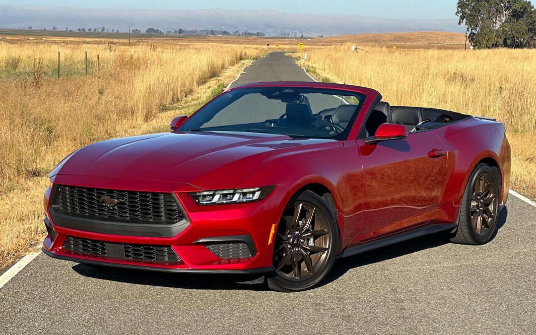 The Easy Cruiser: 2024 Ford Mustang EcoBoost Convertible