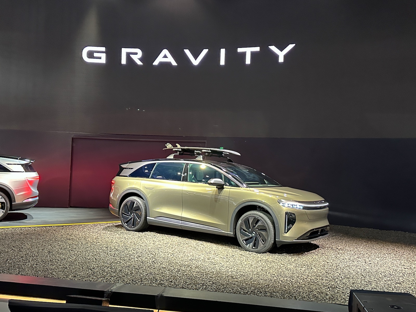 Lucid Gravity debut in LA 2023