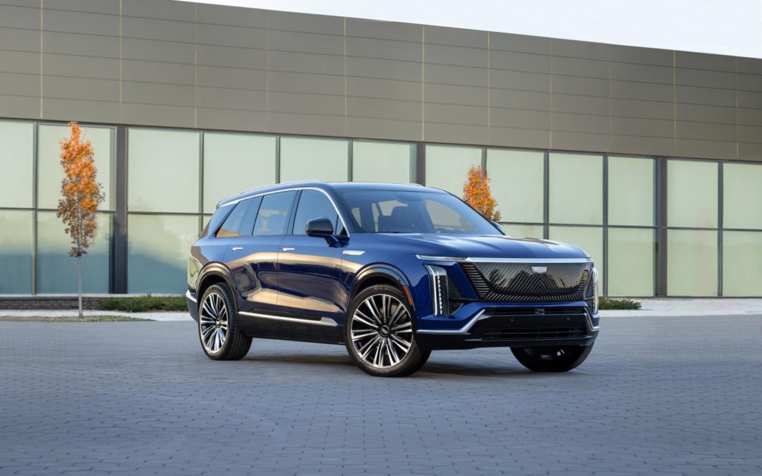 Cadillac Teases its Fifth EV, the Three-Row Vistiq
