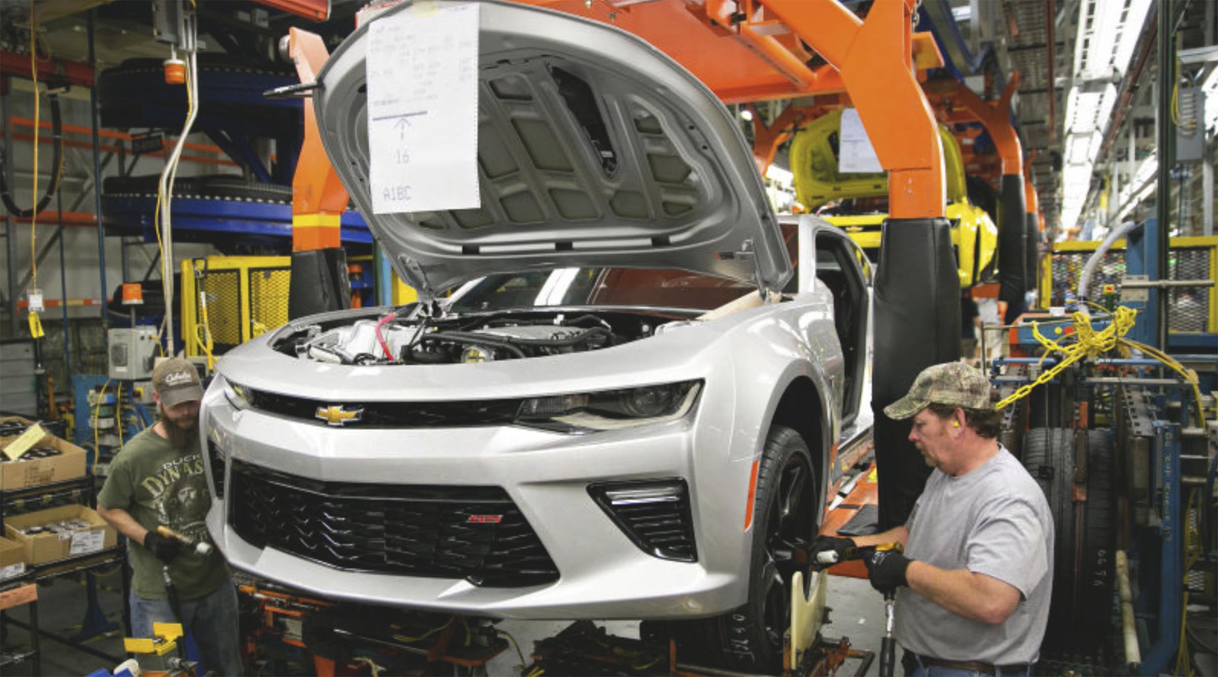 Camaro Assembly Line