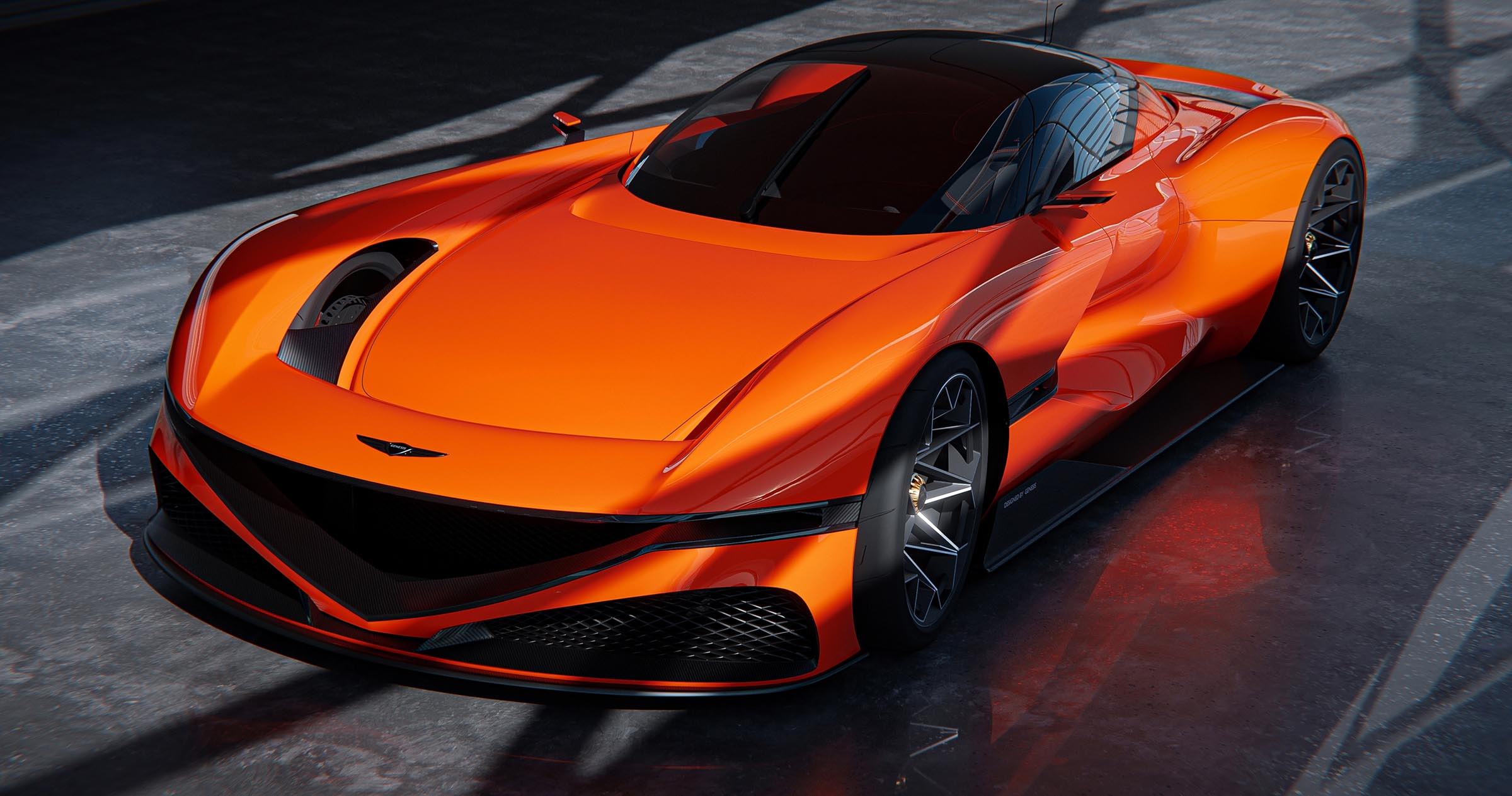 Genesis X Gran Berlinetta Vision Gran Turismo Concept - beauty shot