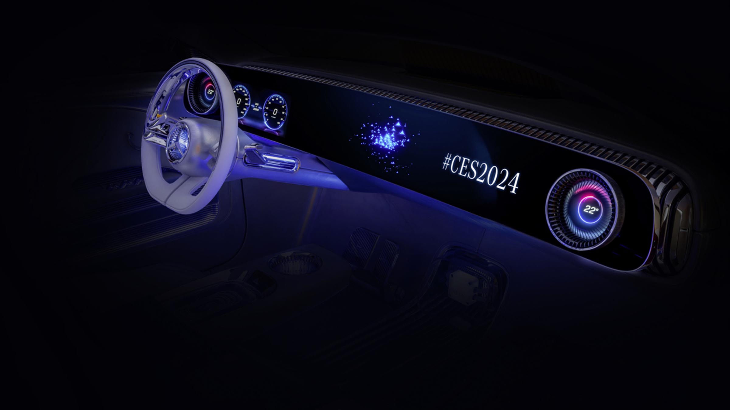 Mercedes-Benz at CES 2024